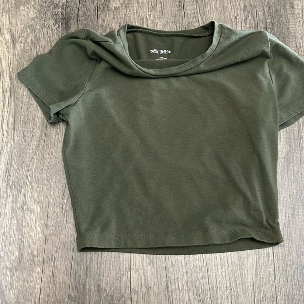 Wild fable xs crop top